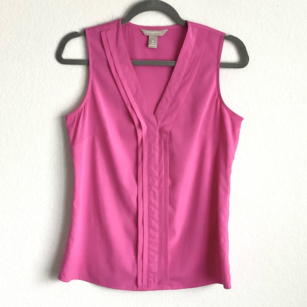 \Banana Republic\ Pleated Dress Top